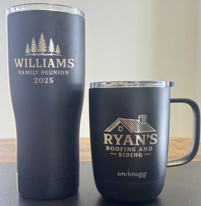 Elevate Your Brand or Event with Custom Engraving from Smrtmugg