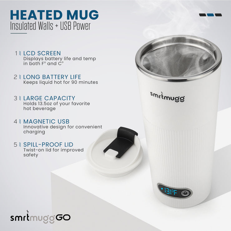 SmrtMugg Go (White)