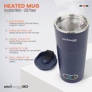 SmrtMugg Go (Navy Blue)