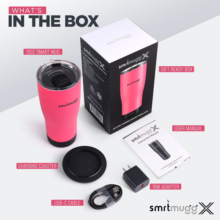 SmrtMugg X Hot Pink